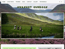 Tablet Screenshot of oakshot.com